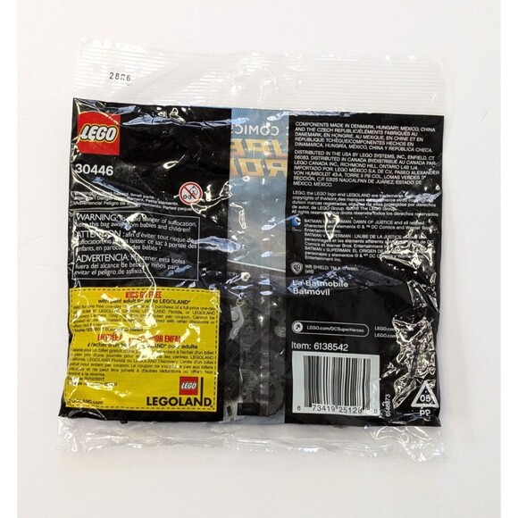 LEGO Super Heroes 30446 The Batmobile Polybag 63 Pcs Set New Sealed - Picture 2 of 2